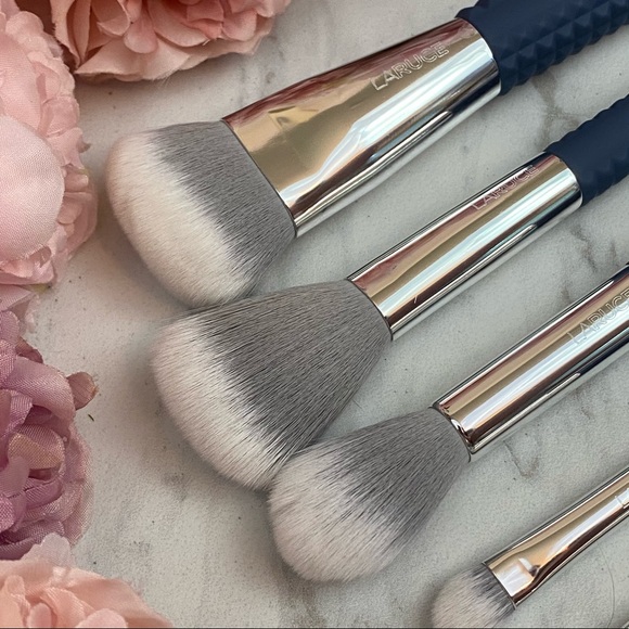 Laruce Beauty 5 Pcs Face Makeup Brush Set with Bag - Picture 10 of 14